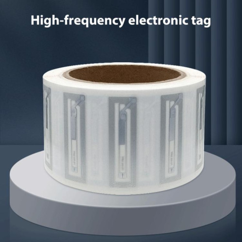 Étiquettes NFC autocollantes avec puce NTAG213, étiquettes RFID UHF à incrustation humide, taille : 44 x 18 mm SR55021371-08